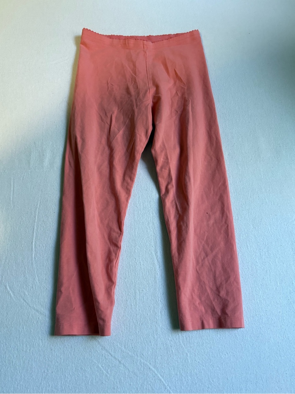 Tea Collection Coral Pink Kids Capri Leggings